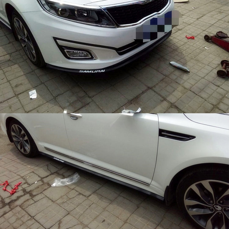 Universal 2.5m Car Front Bumper Lip Splitter Spoiler Skirt Adhesive Protector