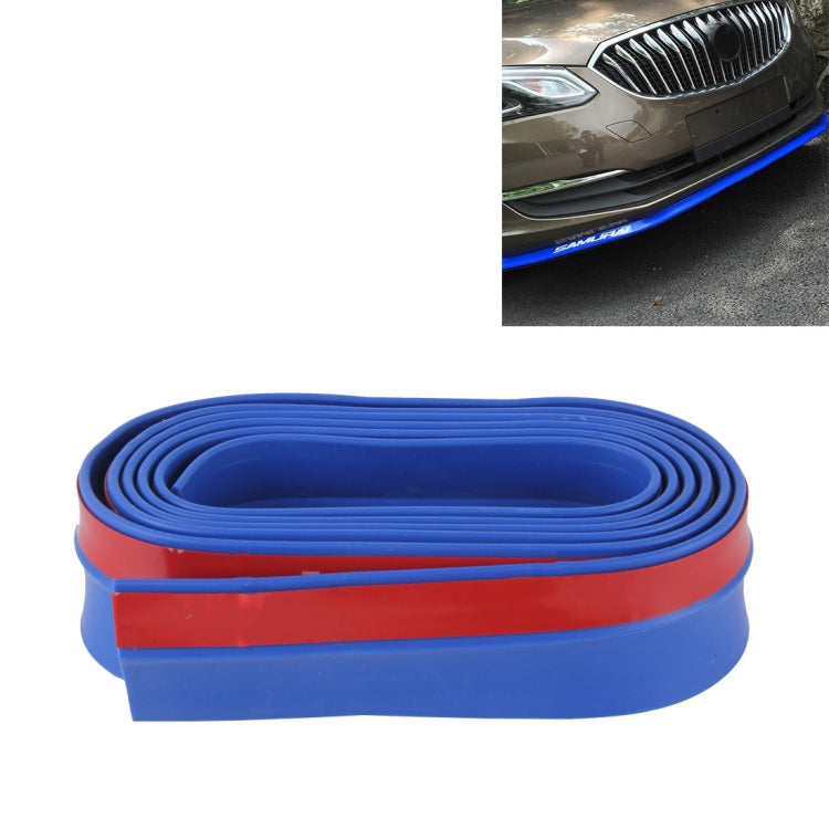 Universal 2.5m Car Front Bumper Lip Splitter Spoiler Skirt Adhesive Protector