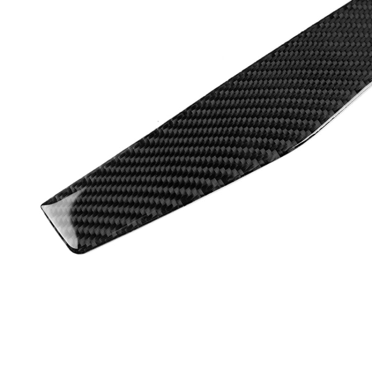 Car Carbon Fiber Center Console Panel Decorative Sticker for Mercedes-Benz W204 C Class 2007-2010