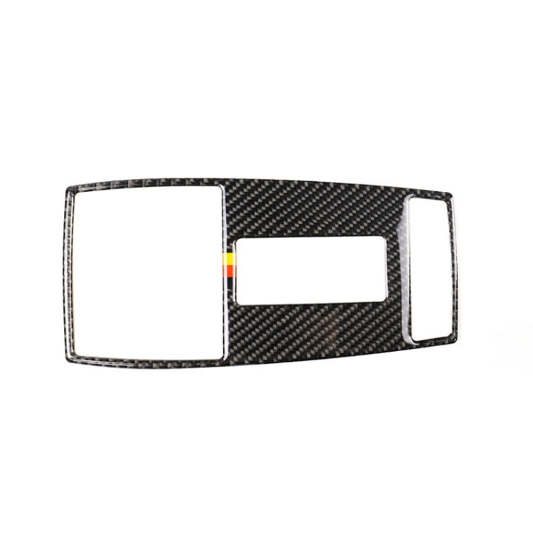 Car German Flag Carbon Fiber Reading Lamp Frame Decorative Sticker for Mercedes-Benz W204 2007-2013 / W212 2010-2012