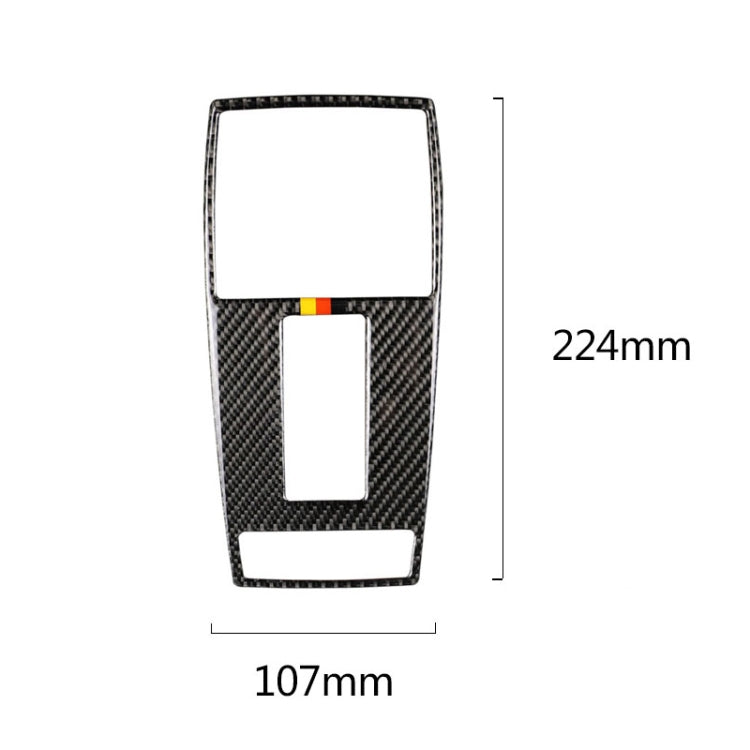 Car German Flag Carbon Fiber Reading Lamp Frame Decorative Sticker for Mercedes-Benz W204 2007-2013 / W212 2010-2012