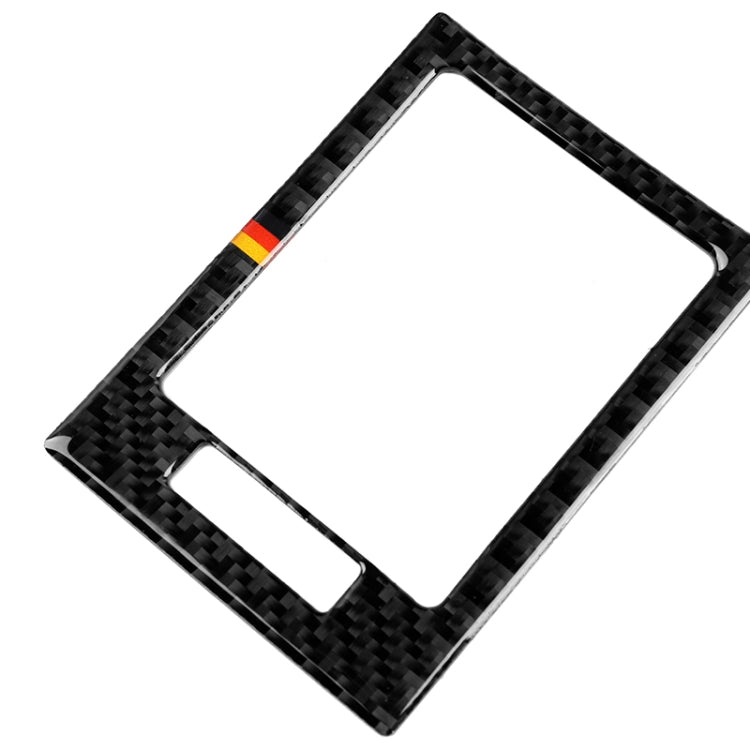 Car German Flag Carbon Fiber Air Outlet Ring + Intermediate Air Outlet + Side Air Outlet Panel Decorative Sticker for Mercedes-Benz W204 207-2010