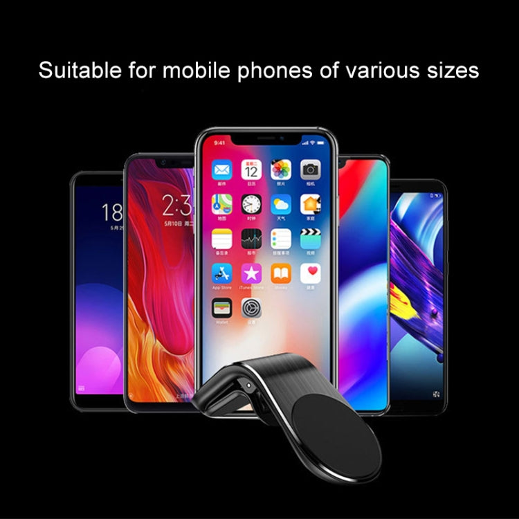 Car Metal Magnetic Air Outlet Mobile Phone Holder Bracket