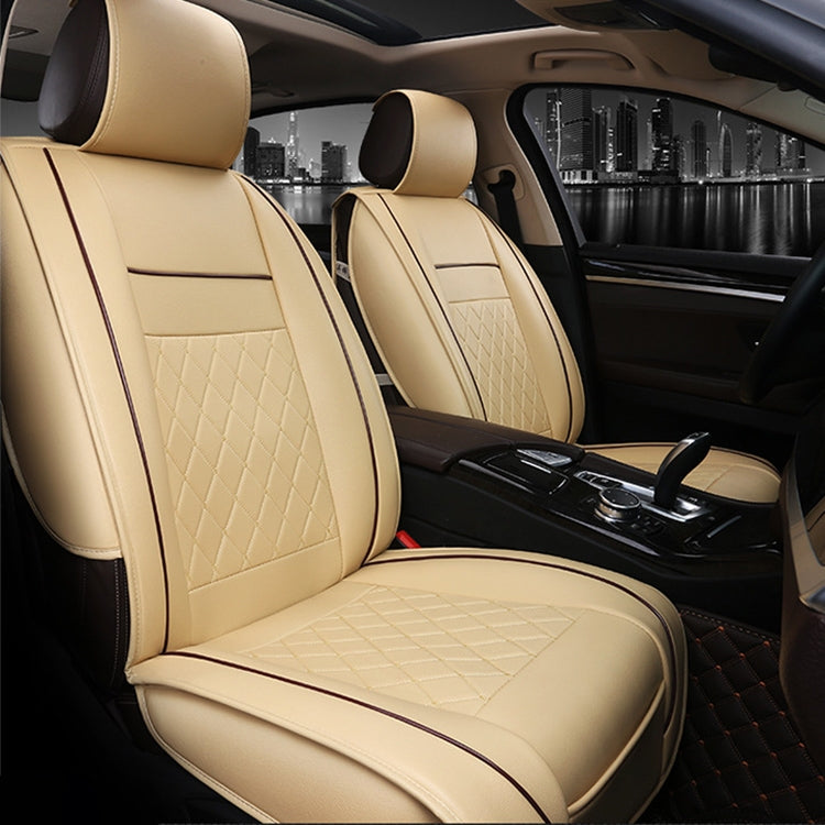 Car Leather Full Coverage Seat Cushion Cover, Standard Version, Only One Seat