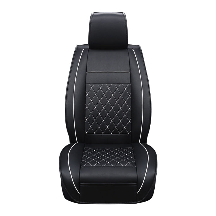 Car Leather Full Coverage Seat Cushion Cover, Luxury Version,Only One Front Seat