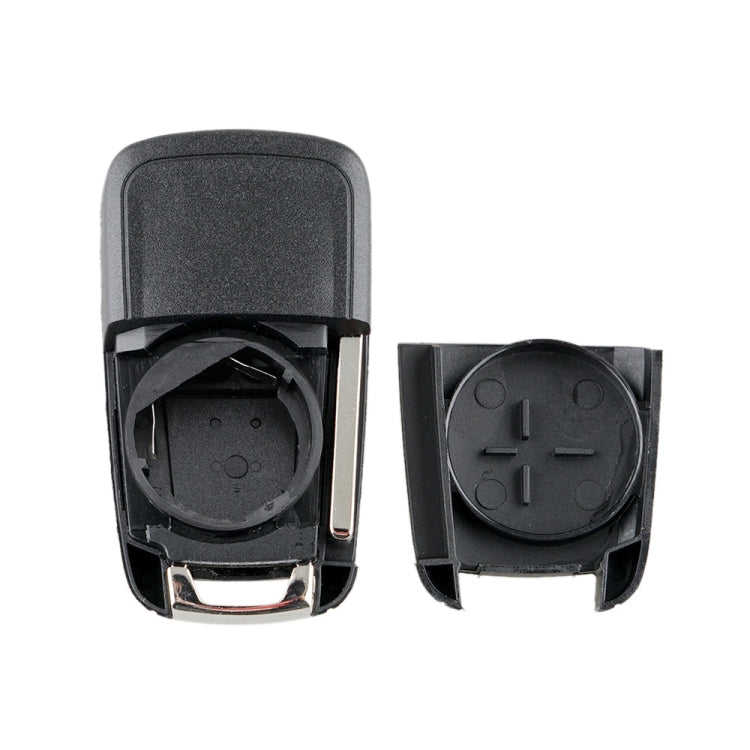 For Opel Car Keys Replacement 2 Buttons Car Key Case with Foldable Key Blade