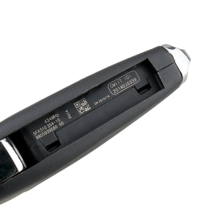 For PEUGEOT Car Keys Replacement 2 Buttons Car Key Case with Grooved and Holder