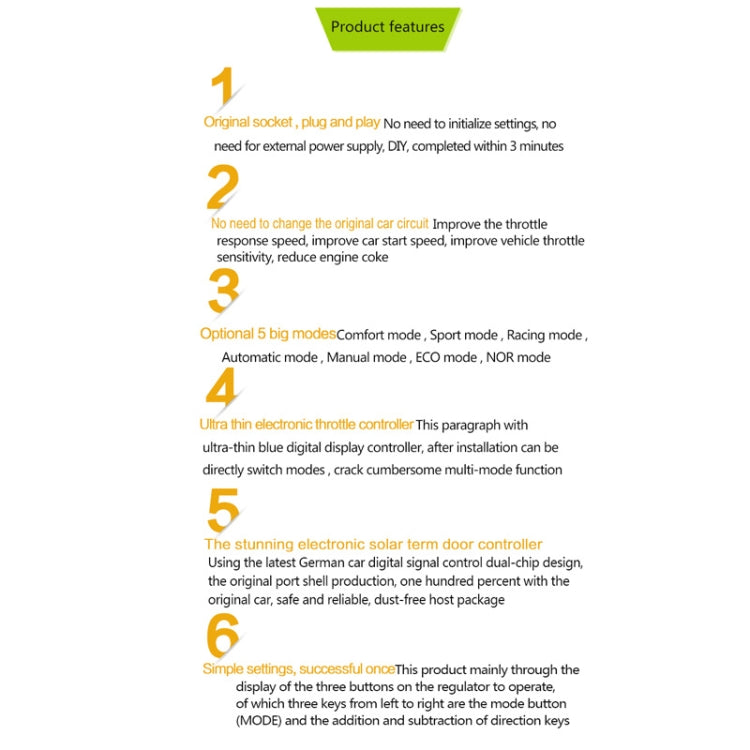 TROS KS-5Drive Potent Booster for Honda Civic 2006-2011 Electronic Throttle Controller