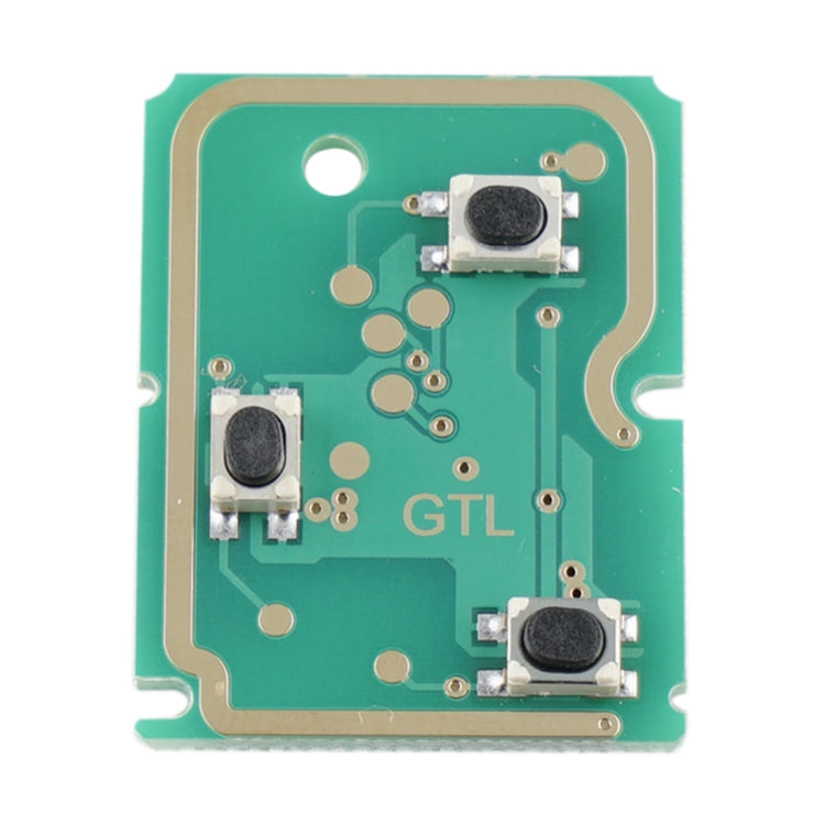 For Ford Focus Intelligent Remote Control Oval Car Key with 63 Chip 40 Bit & Battery, Frequency: 433MHz