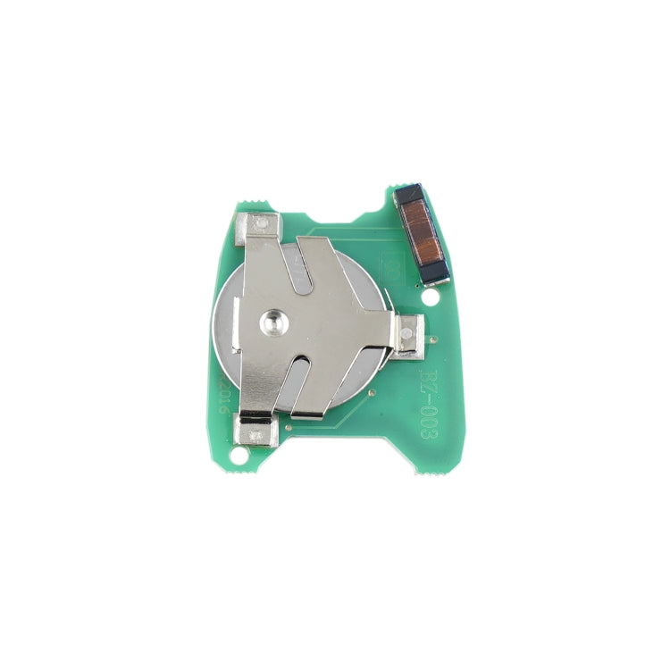 For PEUGEOT 206 2 Buttons Intelligent Remote Control Car Key with Integrated Chip & Battery, Frequency: 433MHz