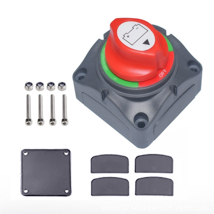 Car Auto RV Marine Boat Battery 3-level Current Distribution Selector Isolator Disconnect Rotary Switch Cut