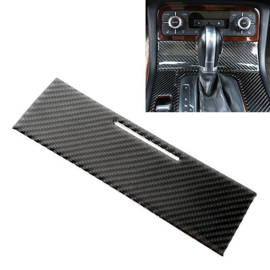 Car Carbon Fiber Cigarette Lighter Panel Frame Decorative Sticker for Volkswagen Touareg
