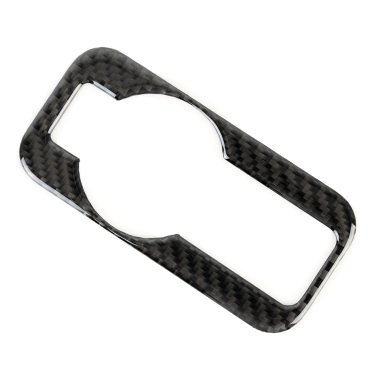 Car Carbon Fiber Headlight Panel Decorative Sticker for Volkswagen Touareg