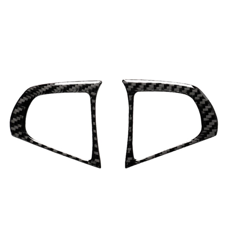 Car Carbon Fiber Steering Wheel Button Configuration B Decorative Sticker for BMW 5 Series G30/G38 X3 G01/G08