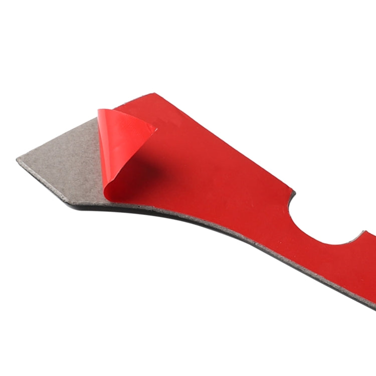 2 PCS Car Carbon Fiber Rearview Mirror Bumper Strip Decorative Sticker for BMW G30 (2018-2019) / G11 (2016-2019), Left Drive with Camera