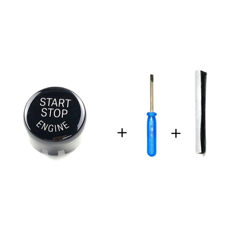 Car Engine Start Key Push Button Cover for BMW G / F Chassis,  with Start and Stop