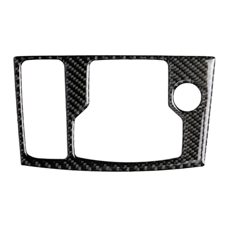 Car Carbon Fiber Left Drive Multimedia Frame B Decorative Sticker for Mazda Axela 2017-2018