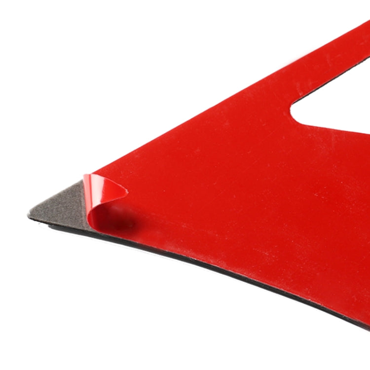 2 PCS Car Carbon Fiber Door Inner Handle Outer Frame Decorative Sticker for Mazda Axela 2014 / 2017-2018