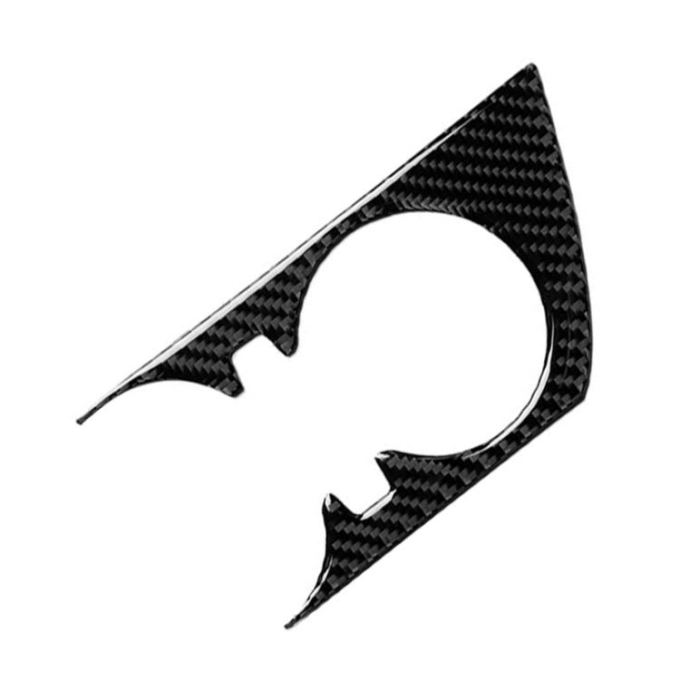Car Carbon Fiber Water Cup Holder Decorative Sticker for Chevrolet Camaro 2017-2019