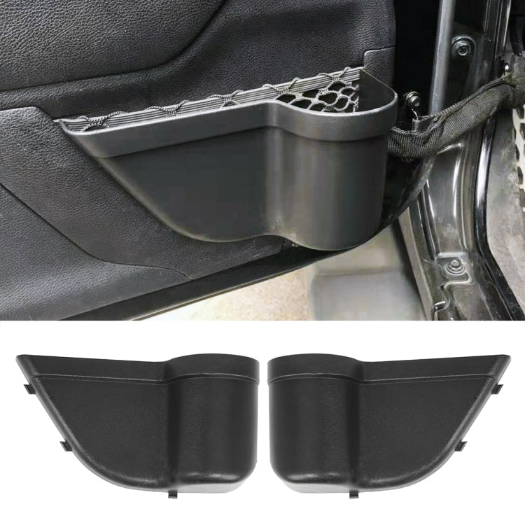 2 PCS Car Door Cup Holder Auto Storage Box Multi-use Tools Organizer Boxes for Jeep Wrangler JK 2011-2017