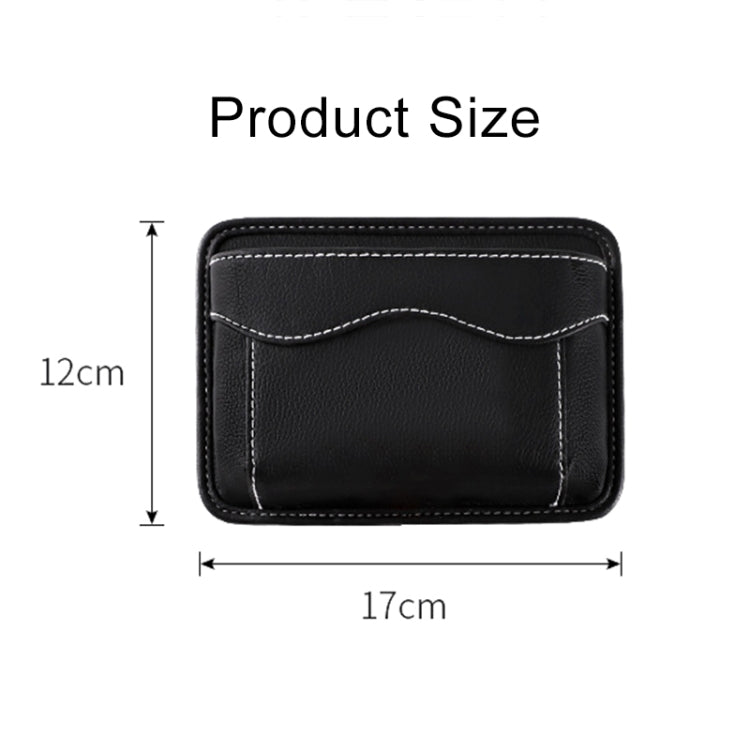 Paste Car Storage Bag Car Seat Quilting Storage Bag Instrument Panel Hanging Bag (Five-pointed Star)