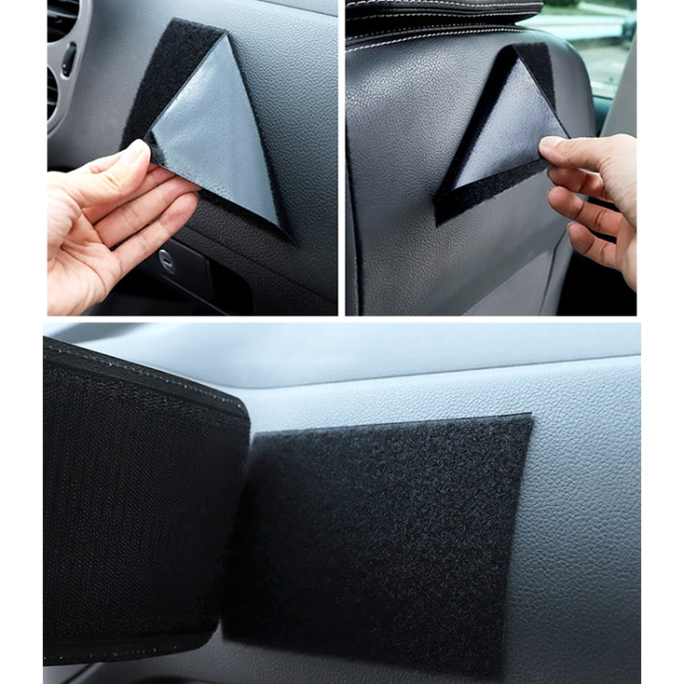 Paste Car Storage Bag Car Seat Quilting Storage Bag Instrument Panel Hanging Bag (Five-pointed Star)