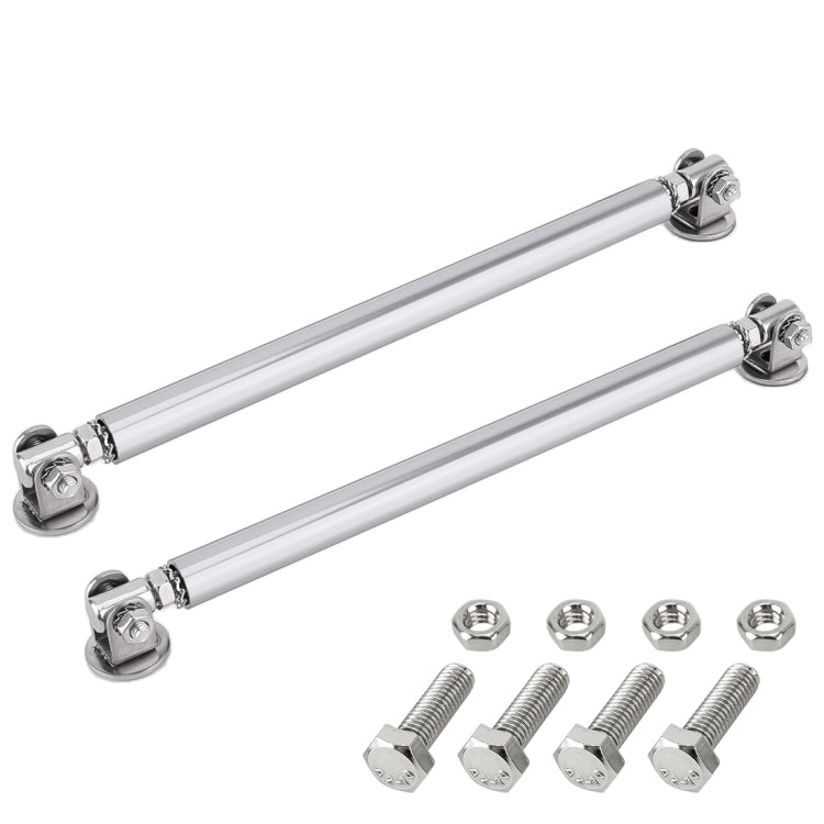 2 PCS Car Modification Adhesive Surrounded Rod Lever Front and Rear Bars Fixed Front Lip Back Shovel, Length: 15cm