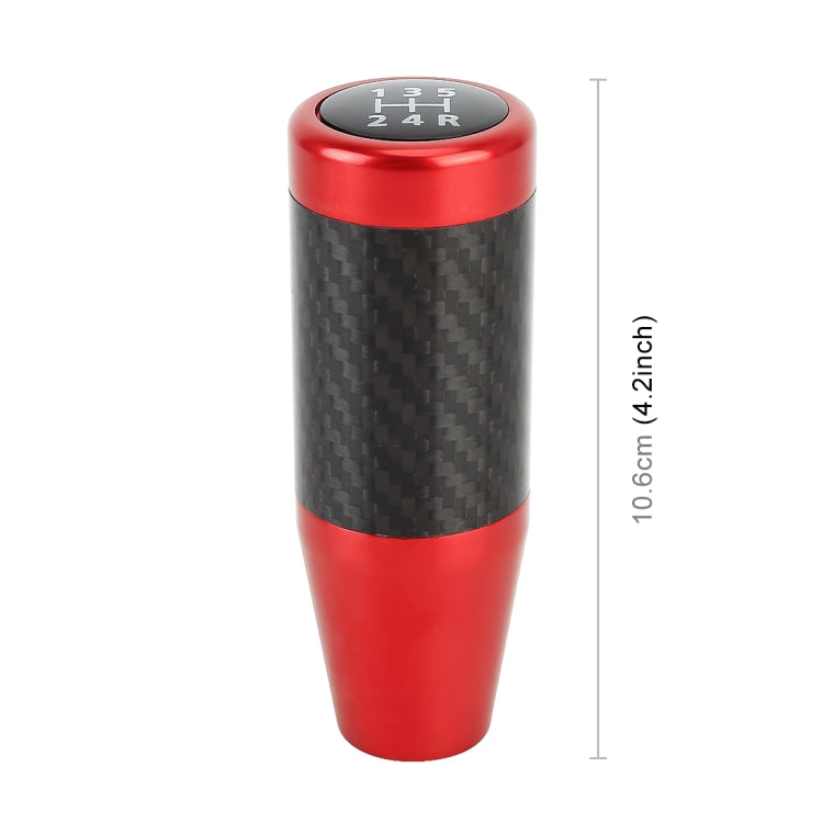 Universal Car Carbon Fiber Pattern Gear Head Gear Shift Knob