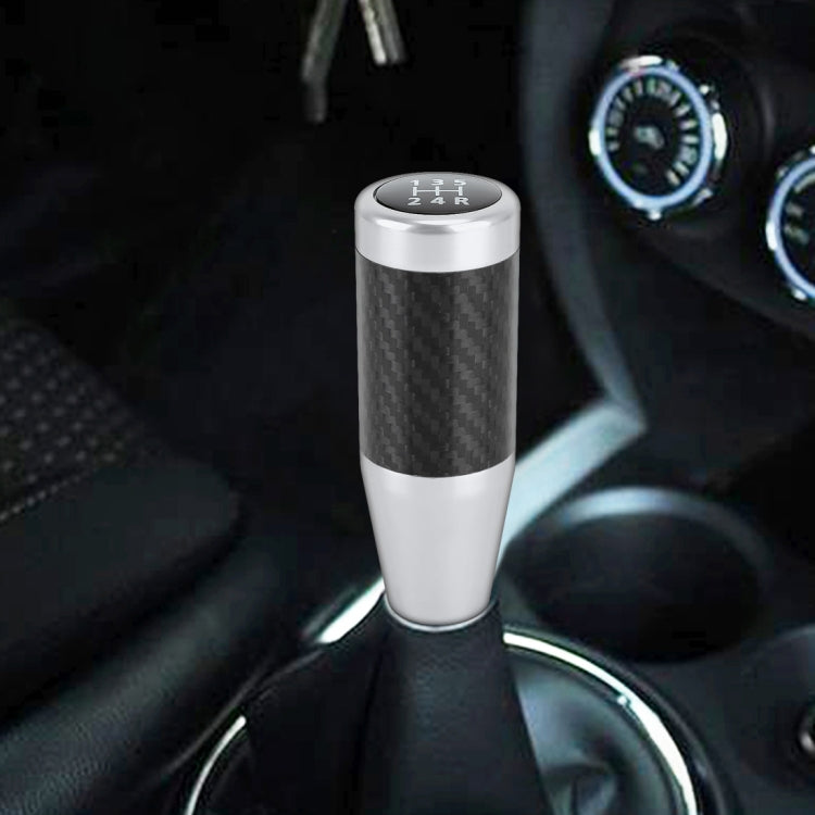 Universal Car Carbon Fiber Pattern Gear Head Gear Shift Knob