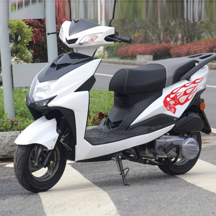 Motorcycle Styling Skull Head PVC Sticker Auto Decorative Sticker