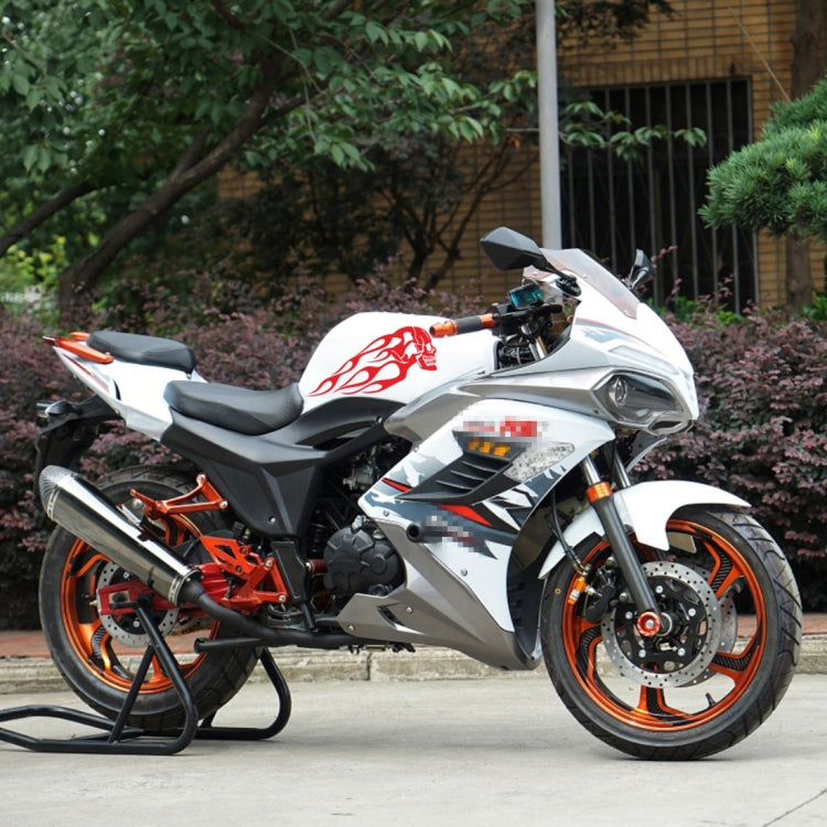 Motorcycle Styling Skull Head PVC Sticker Auto Decorative Sticker