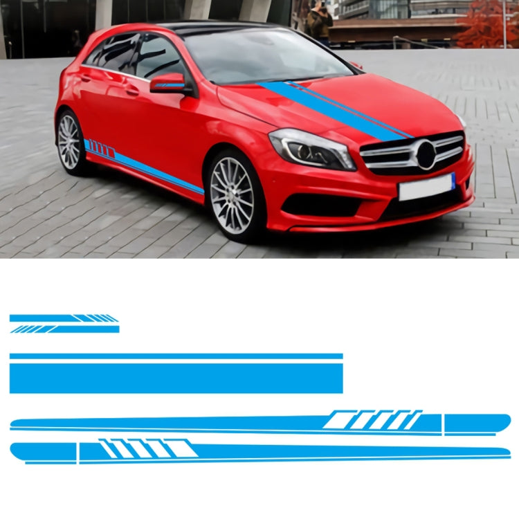 5 in 1 Car Styling Stripe Hood PVC Sticker Auto Decorative Sticker