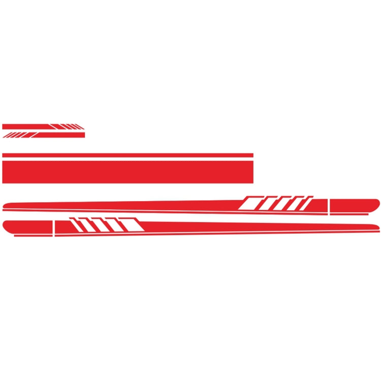 5 in 1 Car Styling Stripe Hood PVC Sticker Auto Decorative Sticker