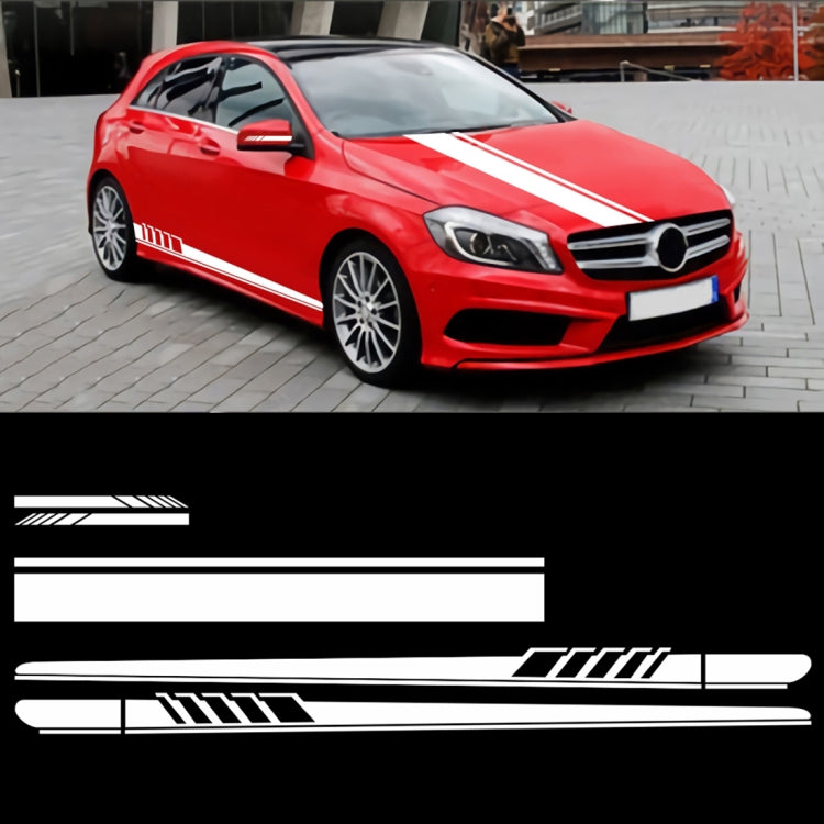 5 in 1 Car Styling Stripe Hood PVC Sticker Auto Decorative Sticker