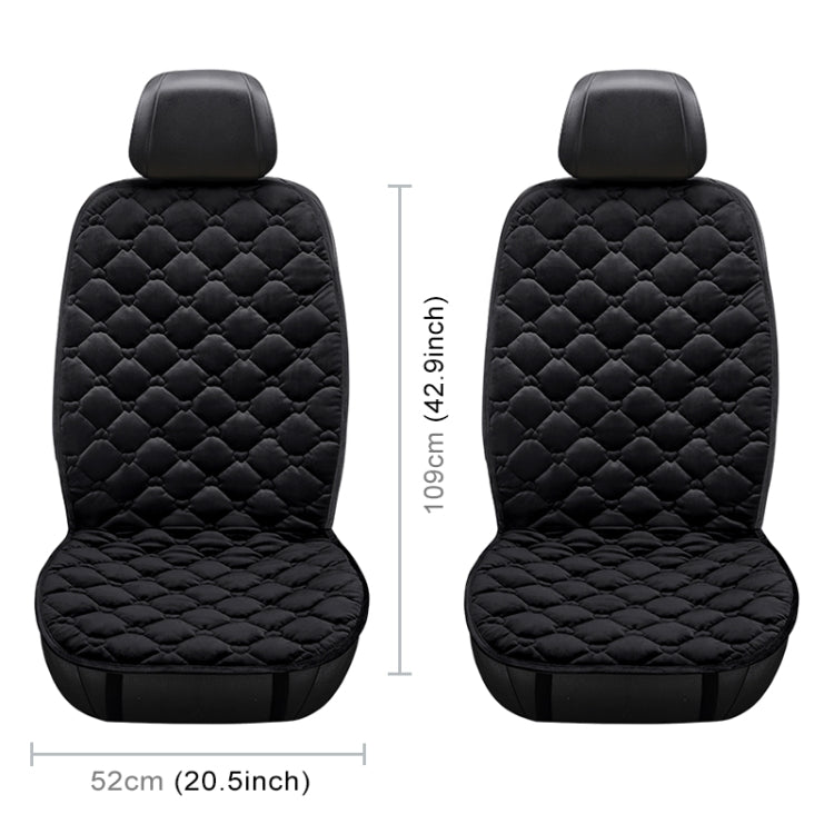 Car 12V Front Seat Heater Cushion Warmer Cover Winter Heated Warm, Double Seat