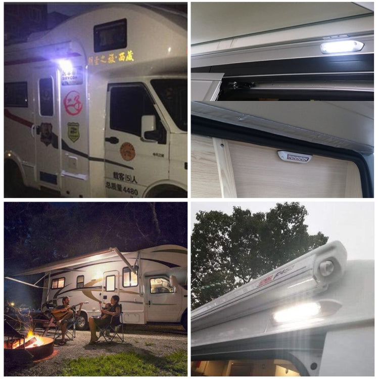 DC 12V 3W 6000K Marine Boat Caravan RV Waterproof LED Spotlights Stair Deck Dome Light Ceiling  Lamp