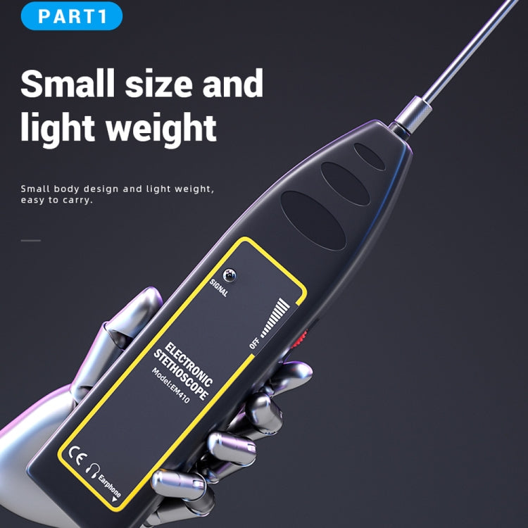 Car Electronic Stethoscope Abnormal Sound Detector Mechanical Fault Diagnostic Tool