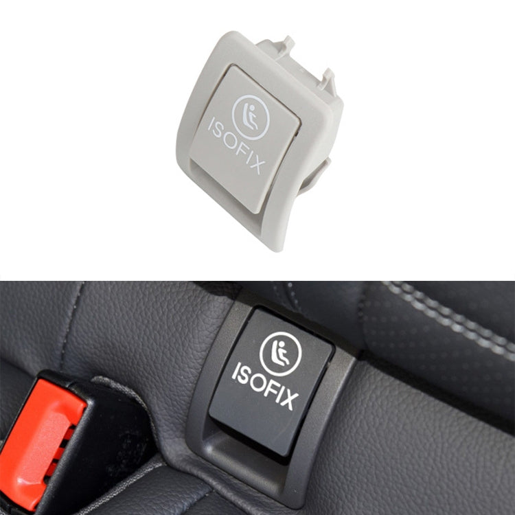 Car Rear Child ISOFIX Switch Seat Safety Cover 2059200513 for Mercedes-Benz W205 2015-2021, Left Driving