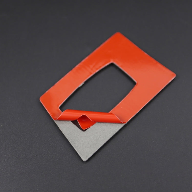 For BMW 3 Series E90 2005-2012 Car Ignition Switch Keyhole Decorative Sticker, Left Drive