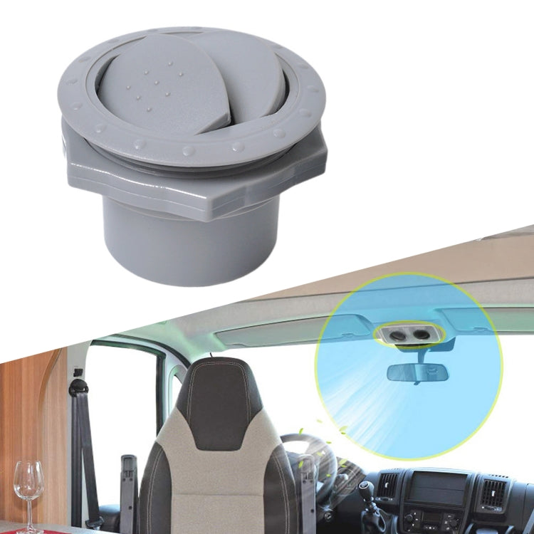 Universal 60mm Round AC Air Outlet Vent for RV Bus Boat Yacht Auto Air Conditioner Vent Replacement Parts Car Accessories