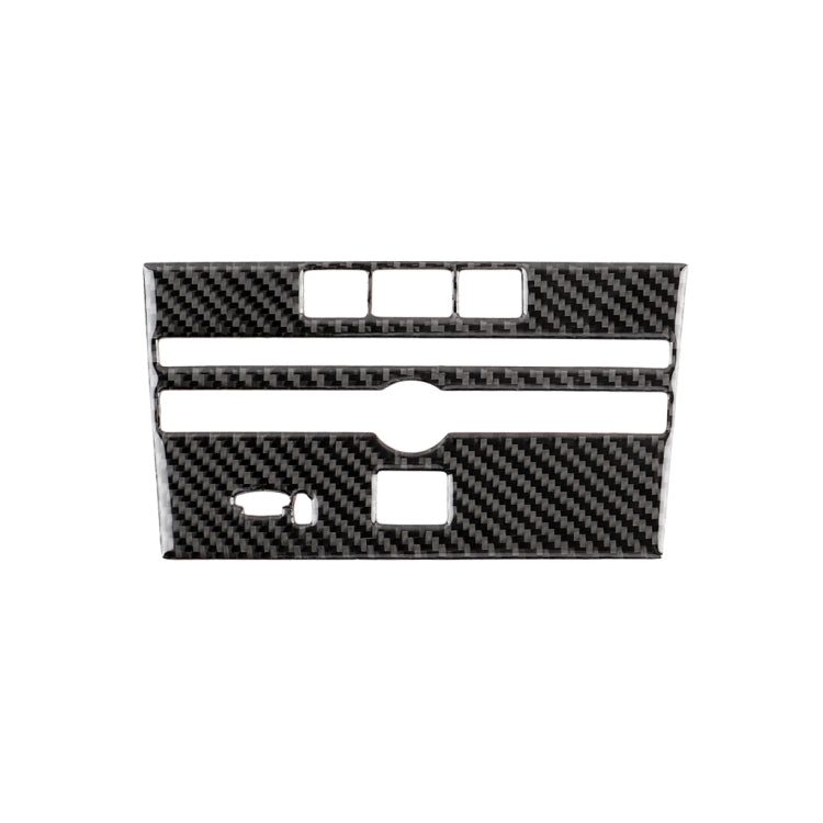 Car Carbon Fiber CD  Console Panel Decorative Sticker for Infiniti Q50 / Q60 2014-2020