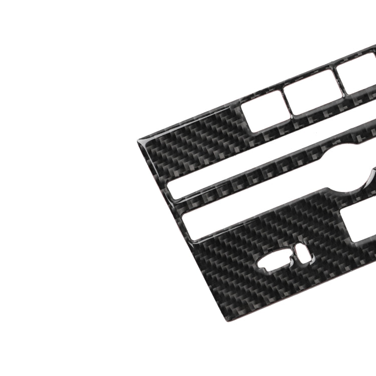 Car Carbon Fiber CD  Console Panel Decorative Sticker for Infiniti Q50 / Q60 2014-2020