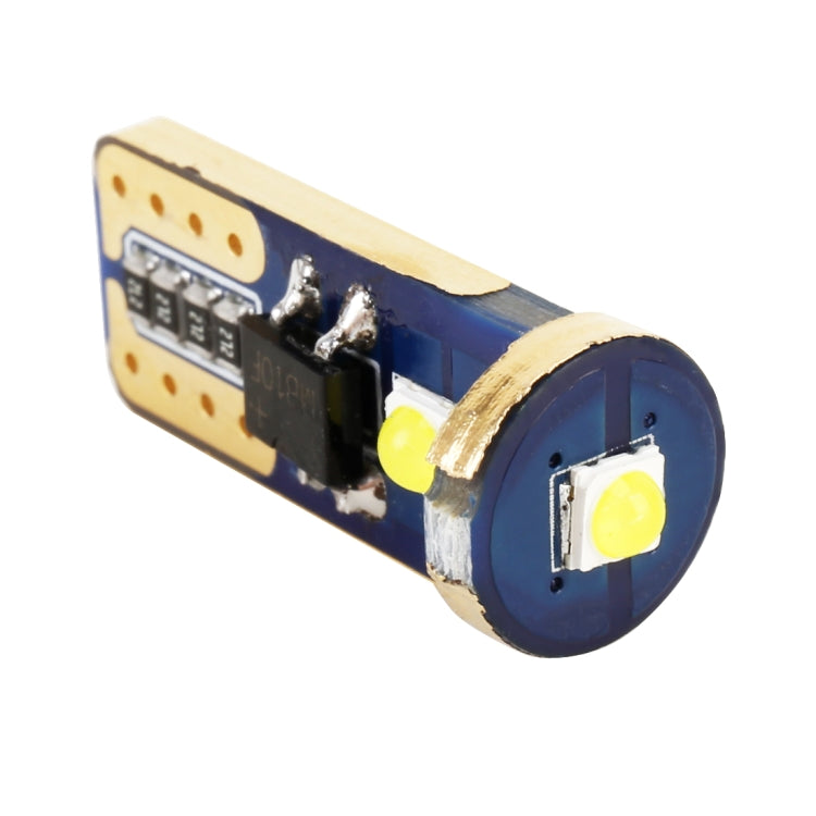 2 PCS T10 / W5W / 168 / 194 DC12V / 1.2W / 6000K / 85LM 3LEDs SMD-3030 Car Clearance Light