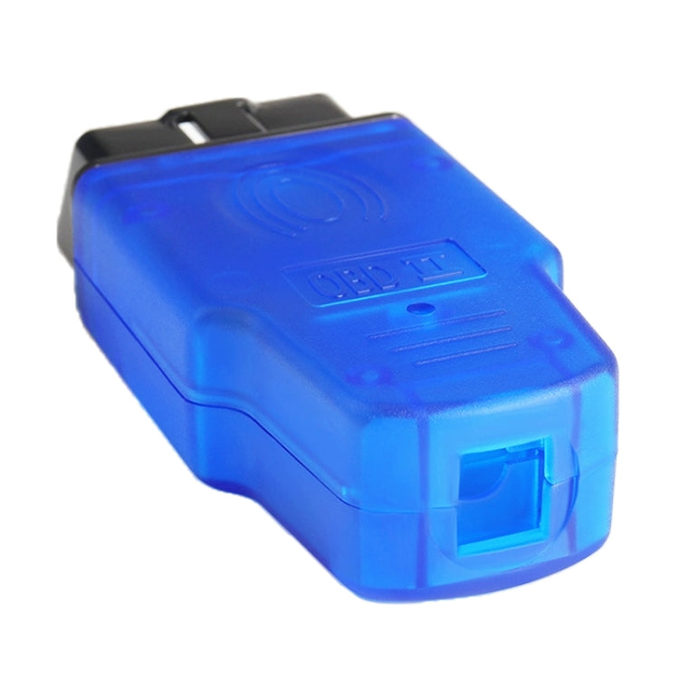 Car OBD 2 Male Connector OBD Plug Fingerprint Case