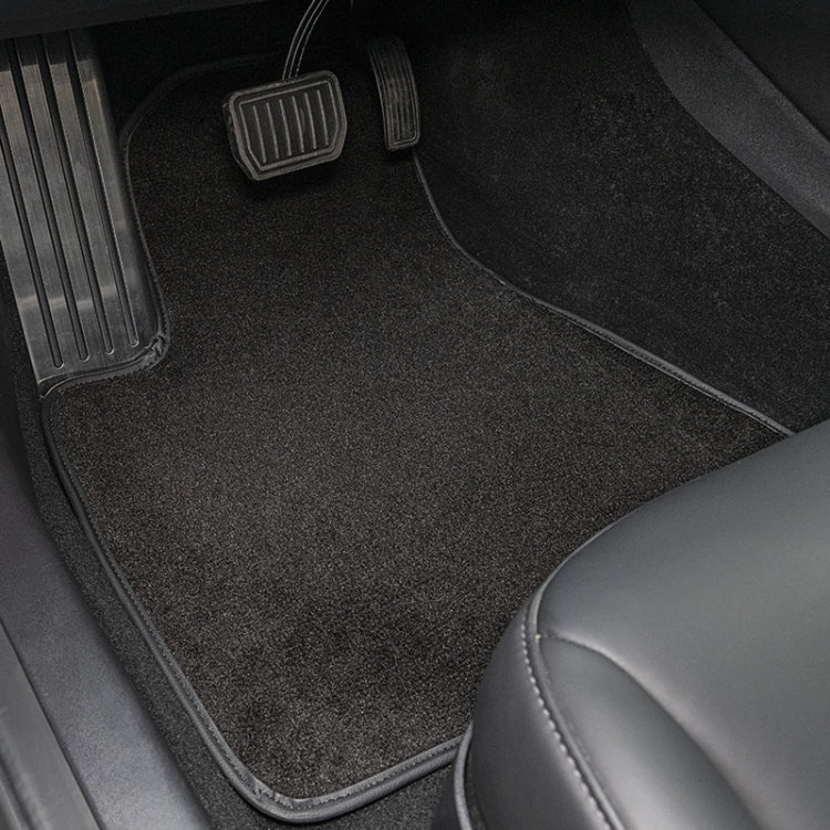 3 in 1 Car Velvet Foot Mat for Tesla Model 3 before 2021