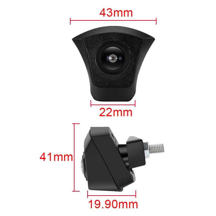 Car HD Horizontal Angle 150 Degree Front View Camera for Audi