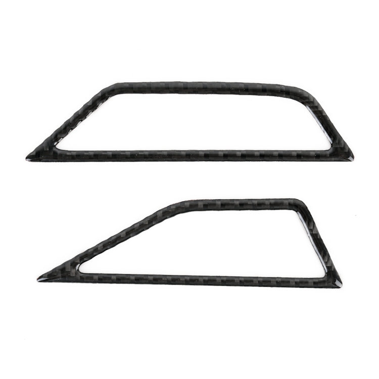 Car Carbon Fiber Dashboard Air Outlet Frame Decorative Sticker for Volkswagen Tiguan L 2019-2021