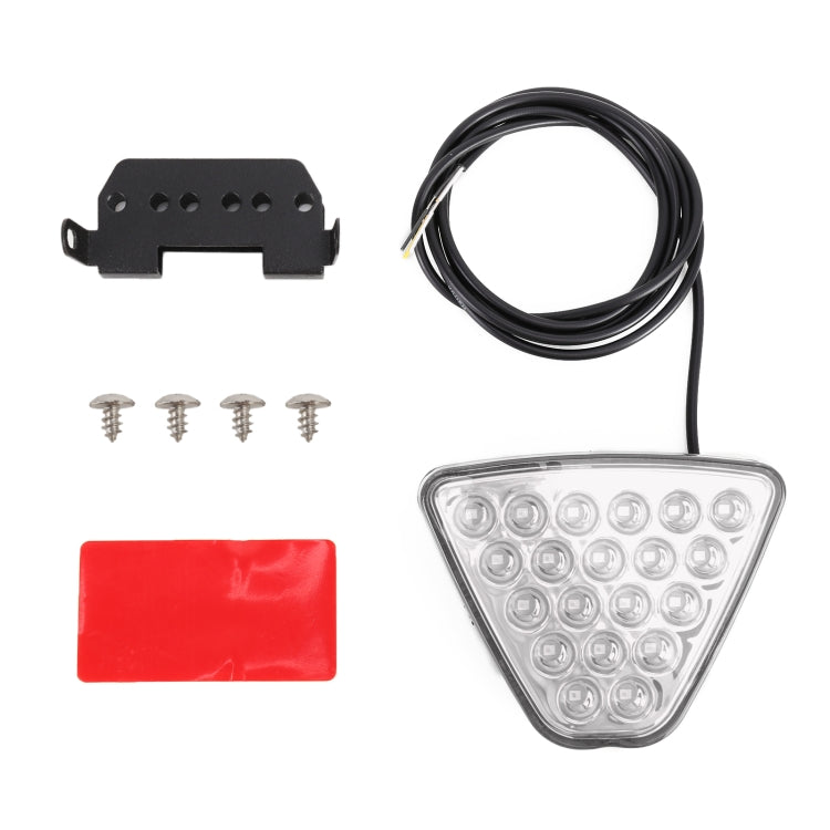 DC12V 1W Car Triangle Highlight Brake Lights Reversing Light with 20LEDs SMD-3528
