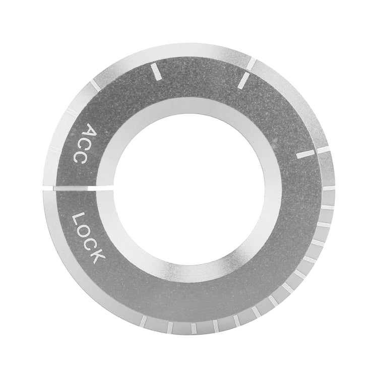 For Mercedes-Benz Metal Ignition Key Ring, Diameter: 4.8cm