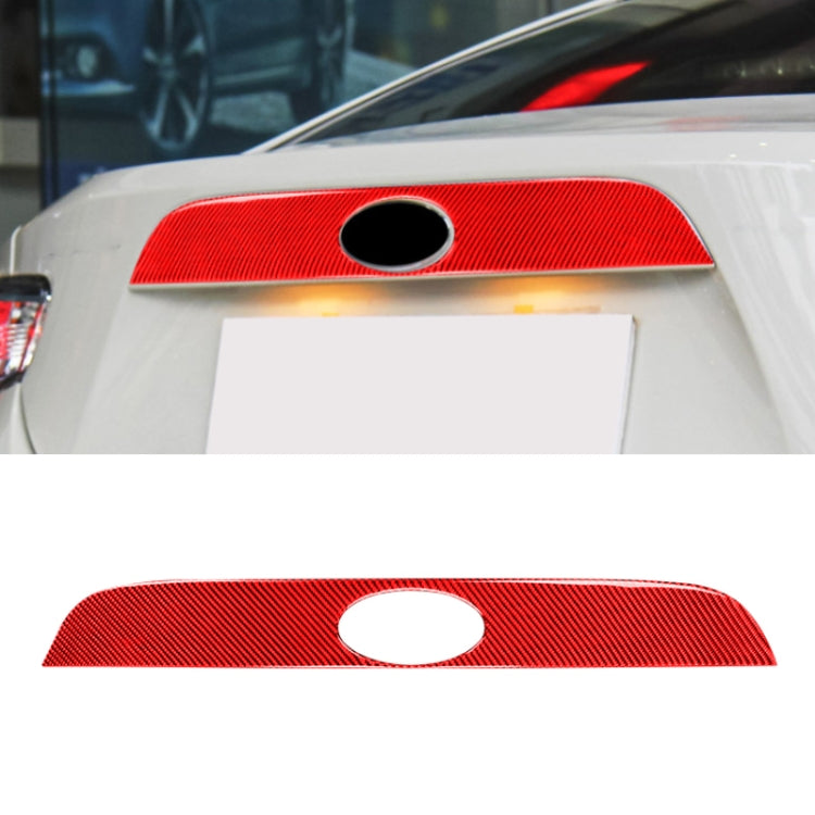 Car Carbon Fiber Rear Logo Decorative Strip for Subaru BRZ / Toyota 86 2013-2020, Left and Right Drive Universal
